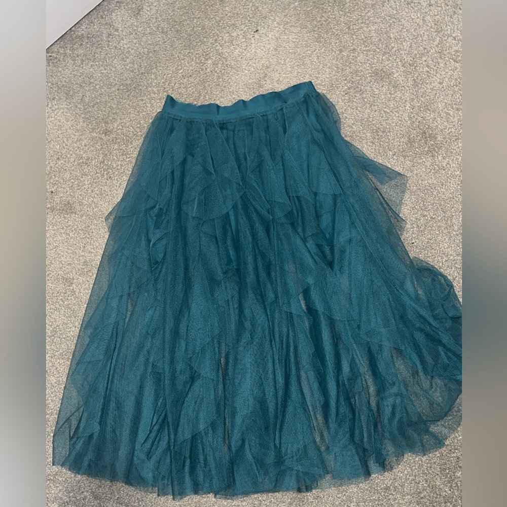 Teal - large - dress